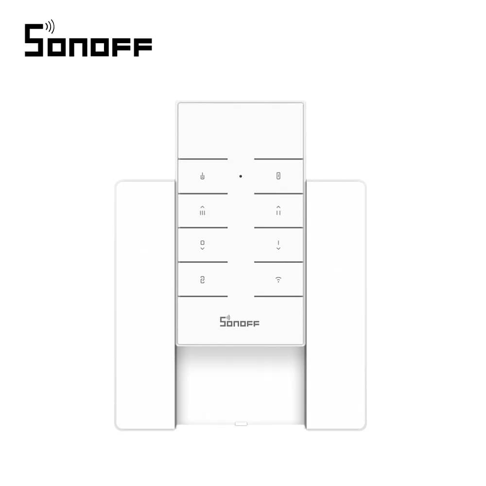 Sonoff RM433 RF Remote Control with Wall Mount Base – Wi-Fi Sync, Light Dimming and Fan Speed Control