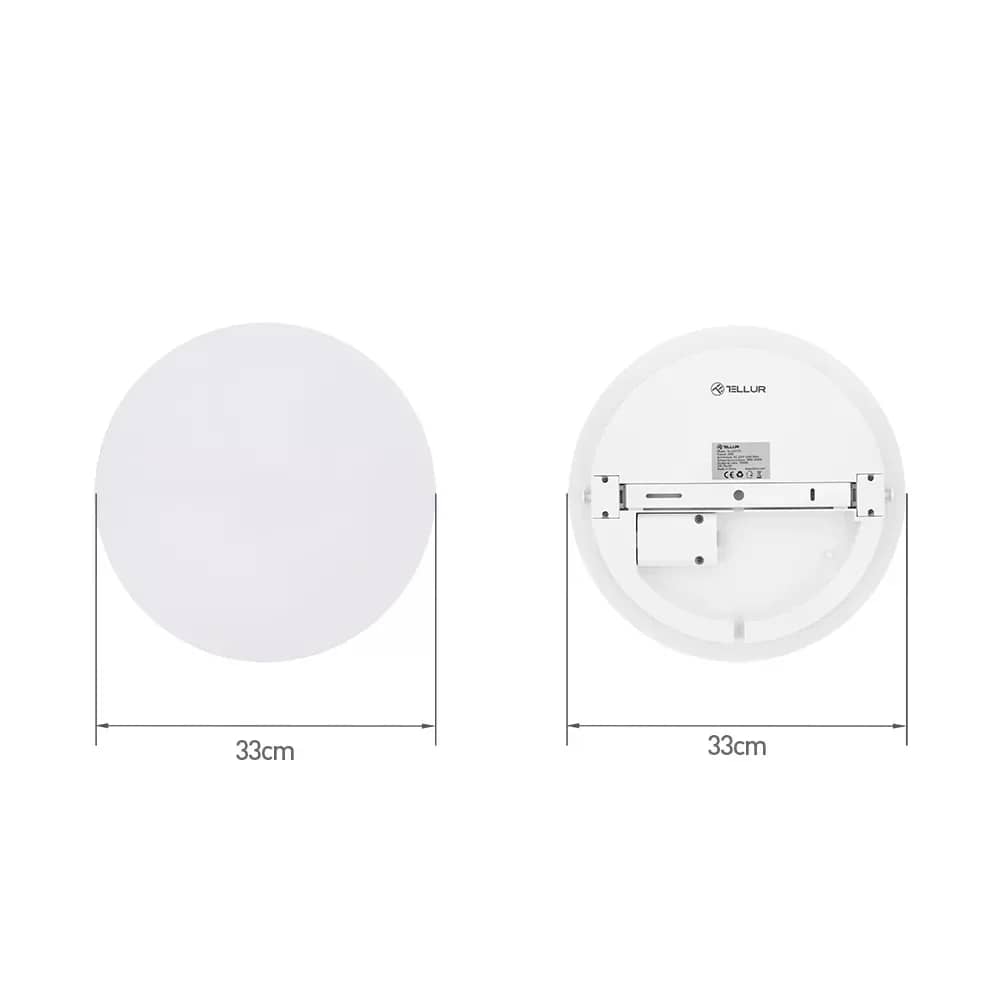 Tellur Smart LED Ceiling Light – Wi-Fi, 24 W, Round, Adjustable Light — image 4