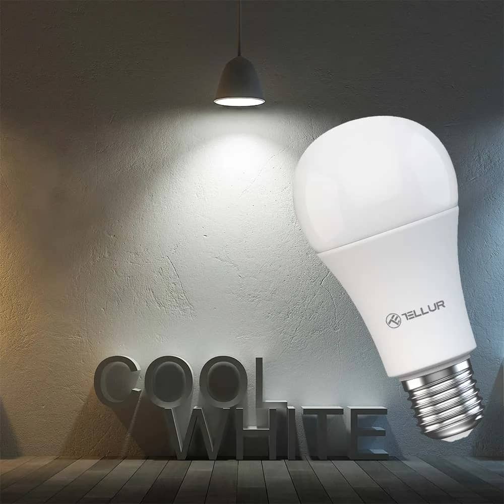 Tellur Wi-Fi Smart LED Bulb – Dimmable, E27, 9W, 820 lm — image 3