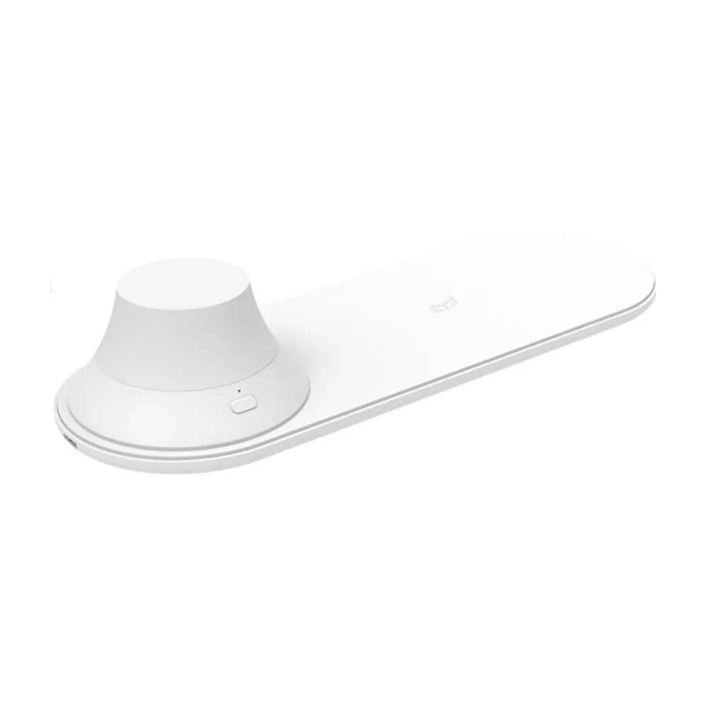 Yeelight YLYD08YI Wireless Charger with LED Night Light – 10W Fast Charging, White