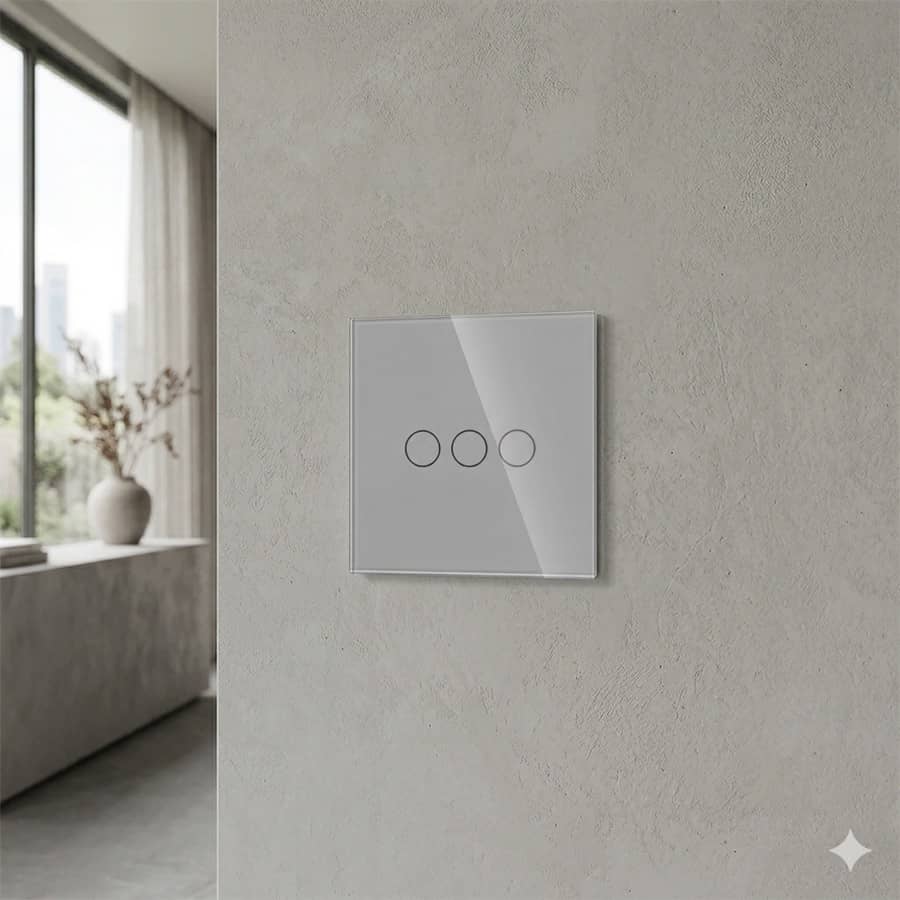 Luxion glass touch switch