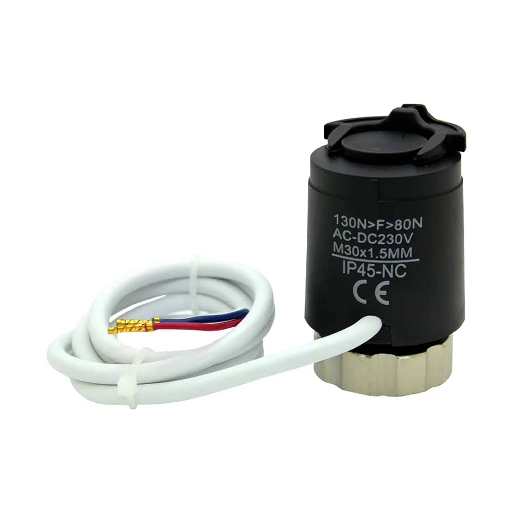 BeOk Normally Closed Thermoelectric Actuator RZ-D07-230NC