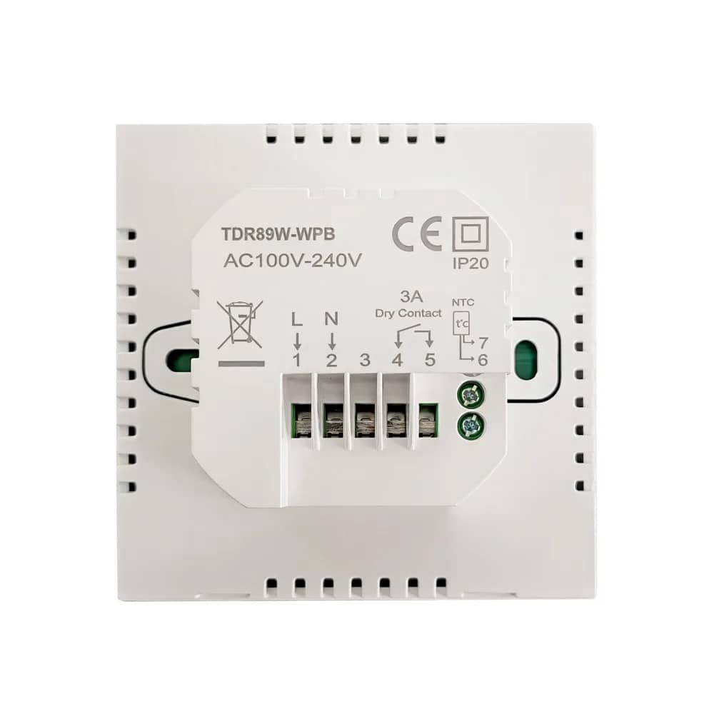 BeOk TDR89-WPB Thermostat for Gas Boiler Heating – Programmable Schedules