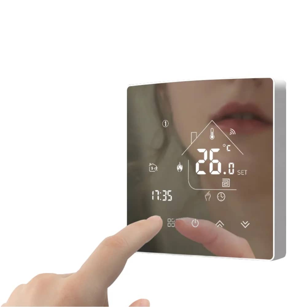 BeOk TGR85-WIFI-WPB Wi-Fi Thermostat for Gas Boiler Heating – Programmable, App Control – Voice Control