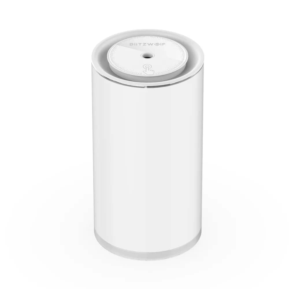 BlitzWolf BW-FUN2 Ultrasonic Humidifier with Night Light – 400 mL, Adjustable Brightness