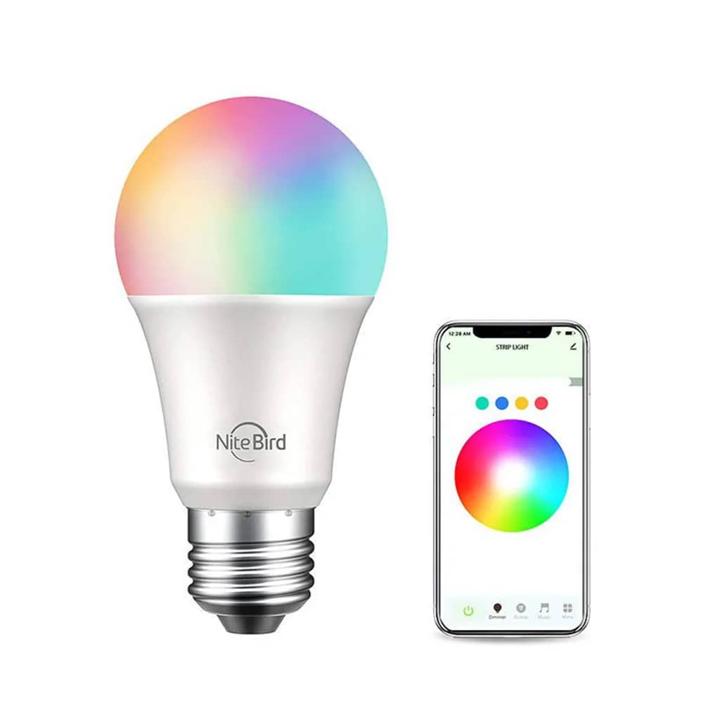 Gosund Nite Bird WB4 Smart LED Bulb – RGB Lighting, E27 Base, 800 Lumens, App Control – 16 Million Colours