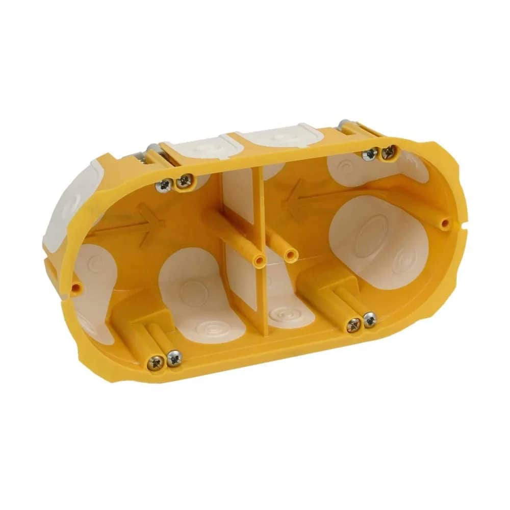 Kopos KPL64-50/2LDNA Double Flush-Mount Back Box for Plasterboard