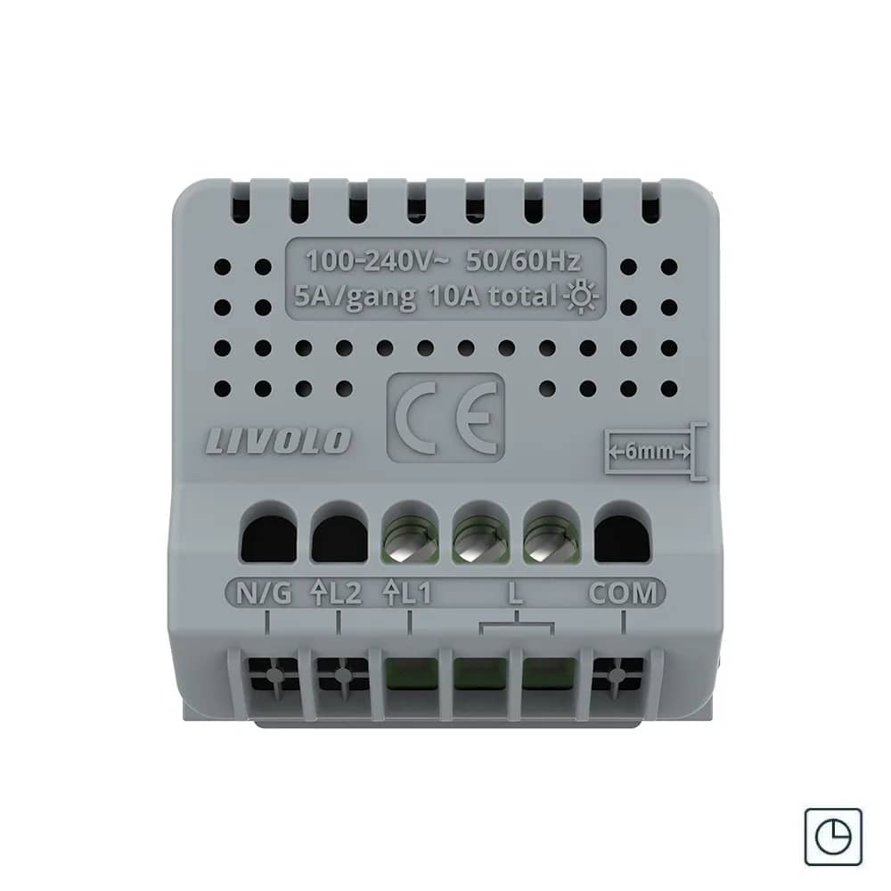 Livolo 1 Gang Touch Light Switch Module with Timer – New Series — image 4