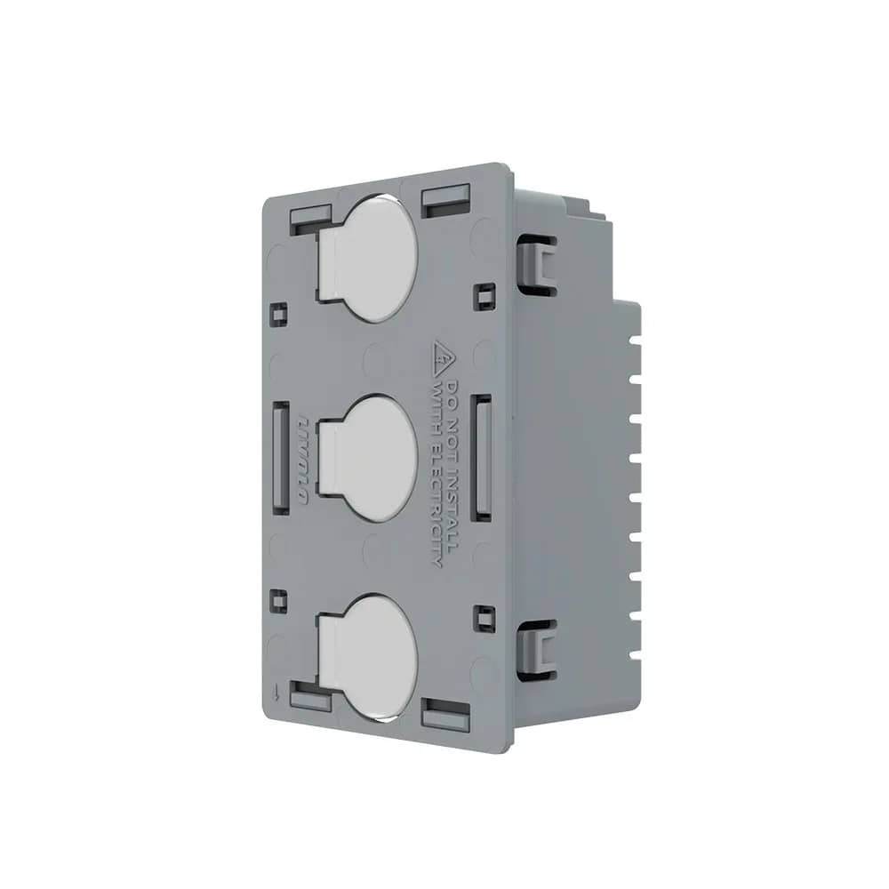Livolo Touch Light Switch Module – 3 Gang, Zigbee EC Protocol, Italian Standard (C9-VL-FC3Z2-3G)