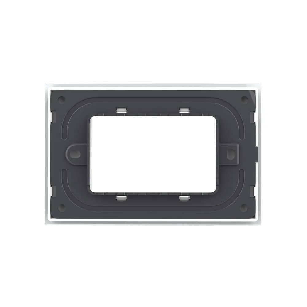 Livolo Glass Frame – Italian Standard, 3 Modules – New Series – Durable, Fade-Free Glass