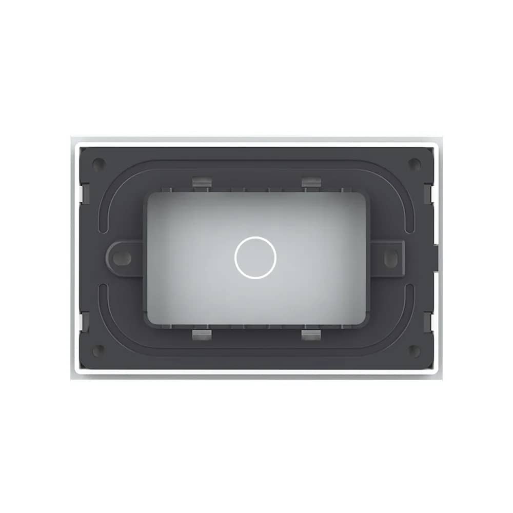 Livolo Glass Touch Light Switch Panel – 1 Gang, Italian Standard – New Series – White — image 4