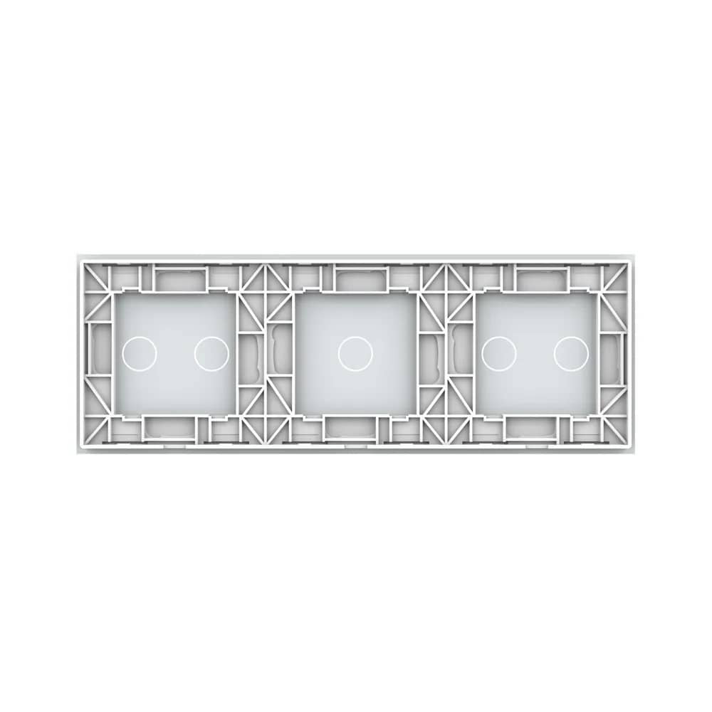 Livolo Glass Touch Light Switch Panel – 2 Gang + 1 Gang + 2 Gang – Just a Single Wire