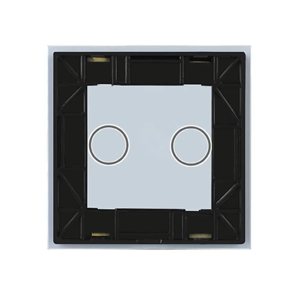 Livolo Glass Touch Light Switch Panel – 2 Gang – Structure