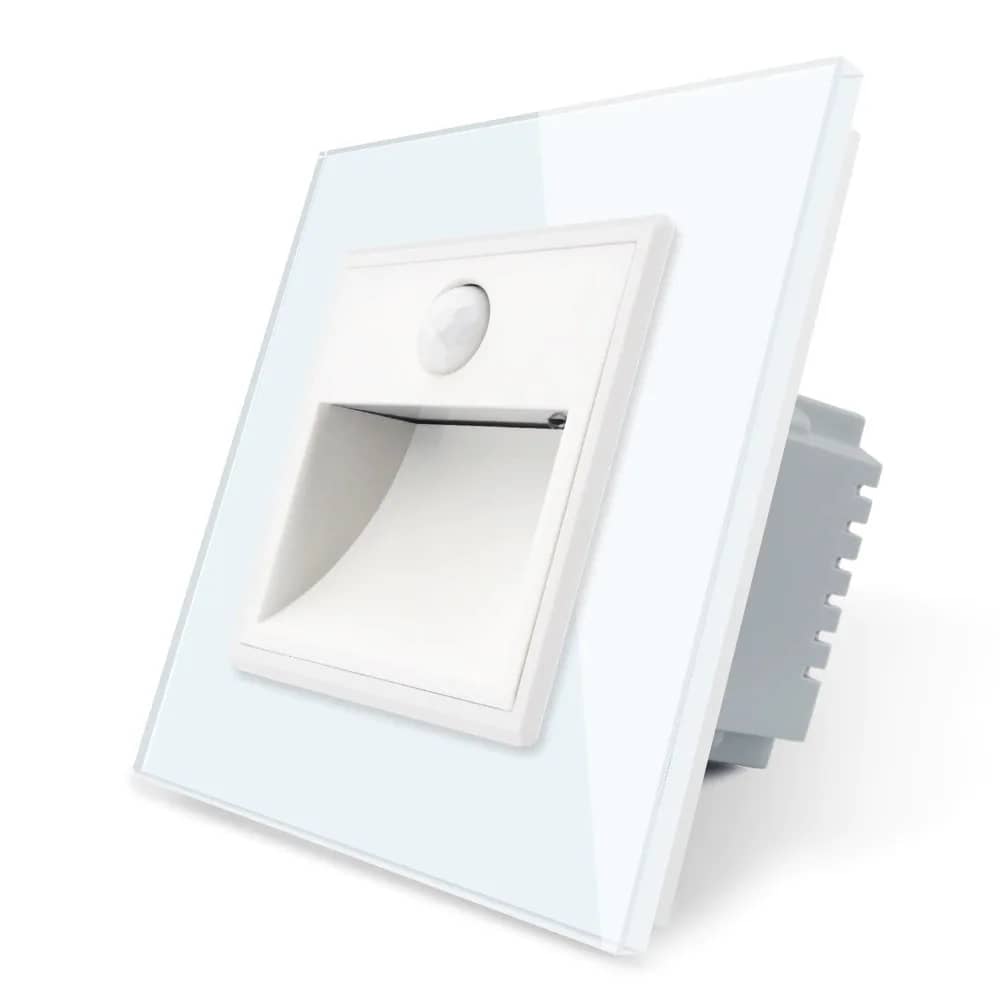 Livolo LED Night Light with Glass Frame and Built-in Motion Sensor