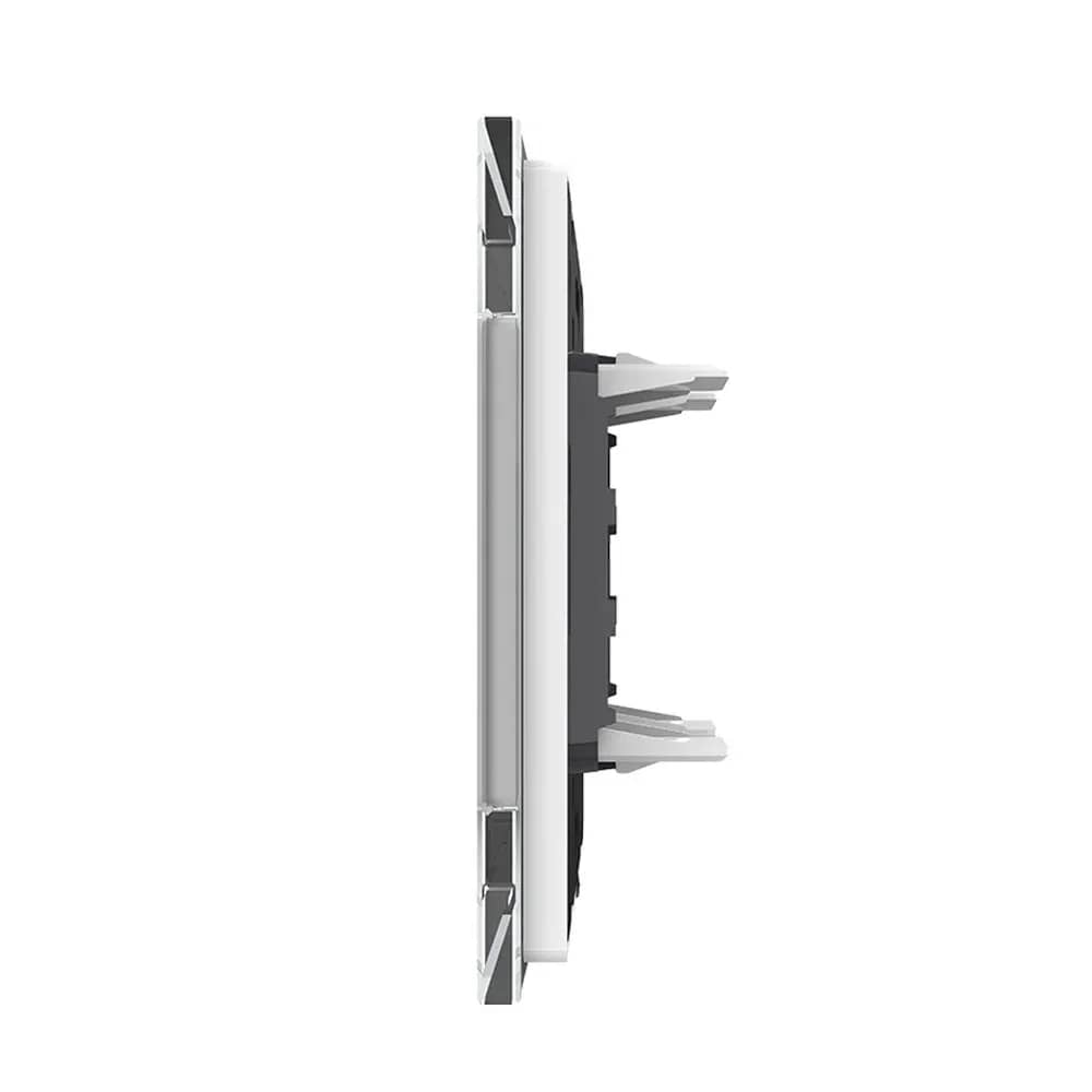 Livolo Mechanical Wall Clock with Tempered Glass Frame – High-Quality Glass Panel