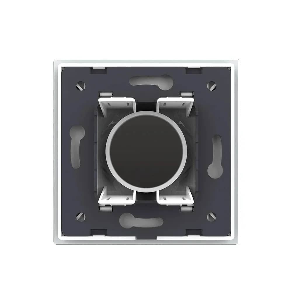 Livolo Mechanical Wall Clock with Tempered Glass Frame – Does Not Discolour