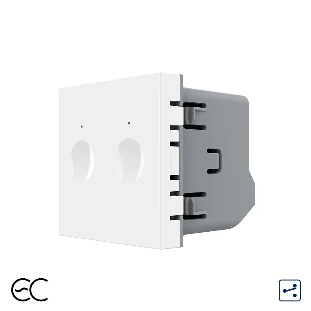 Livolo Touch 2-Way / Intermediate Light Switch Module – 2 Gang, Zigbee EC Protocol