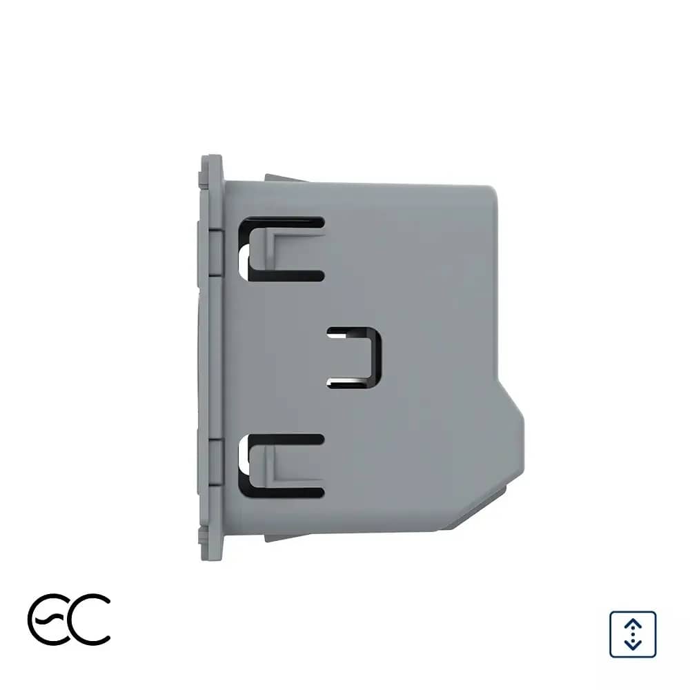 Livolo Touch Curtain Switch Module – ZigBee EC Protocol (C7-VL-FC2NWZ2-2G) – Easy to Find in the Dark