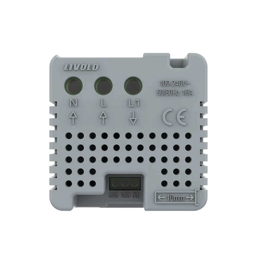 Livolo Touch Thermostat Module for Electric Heating Systems – New Series – Elegant Design and Materials