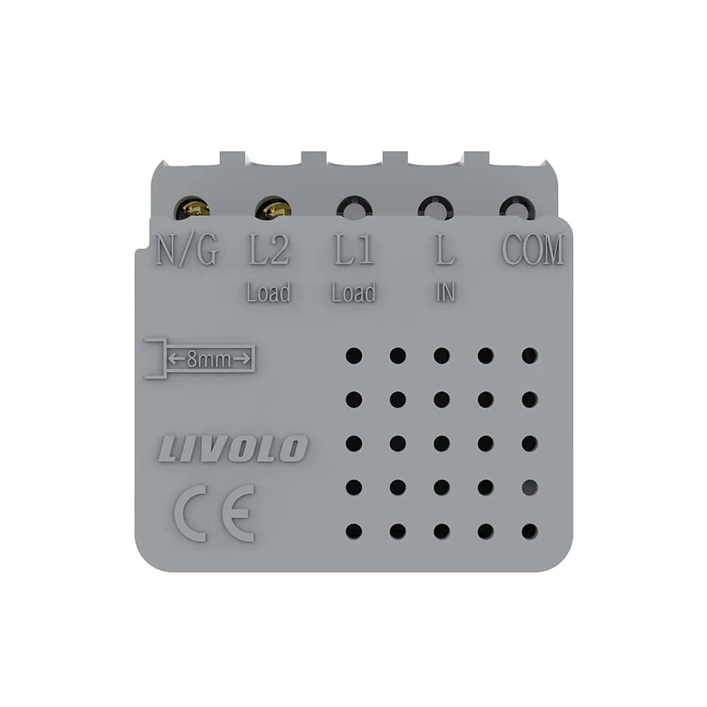 Livolo USB-A + USB-C Socket Module – New Series – White — image 4