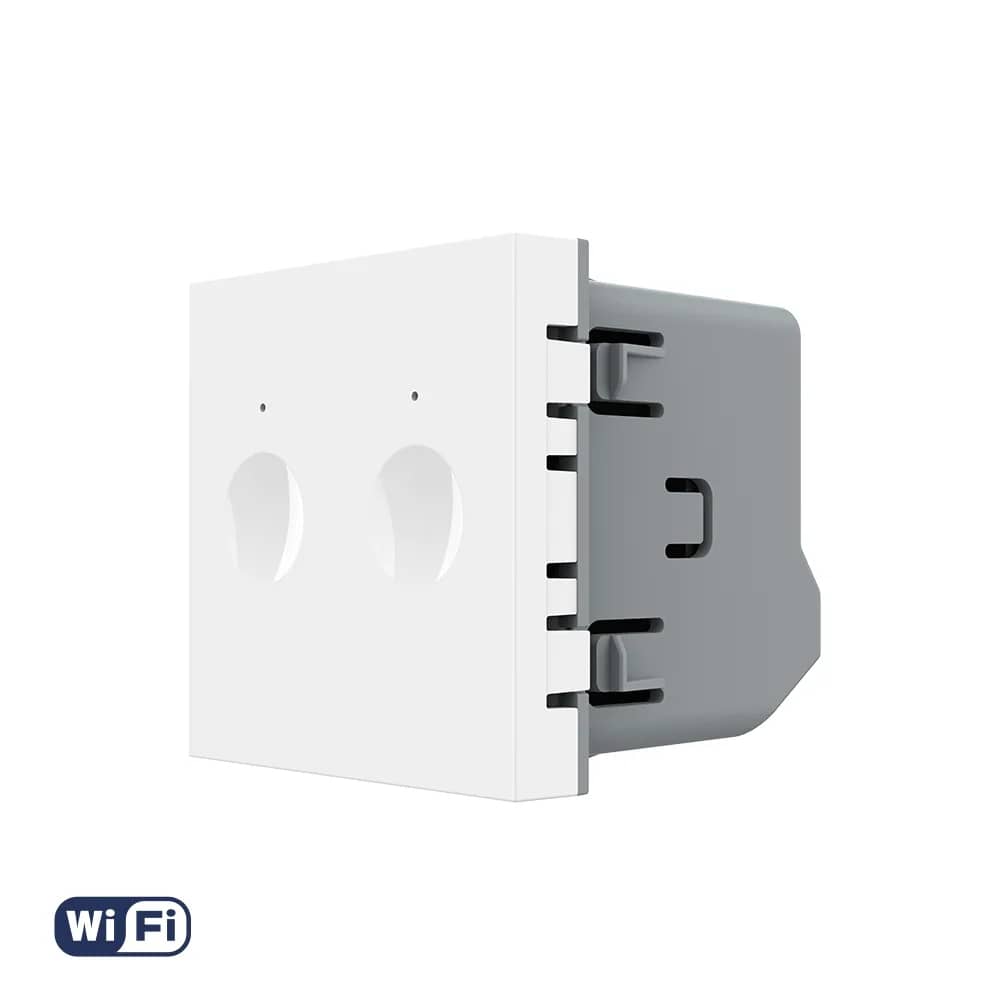 Livolo Wi-Fi Touch Light Switch Module – 2 Gang, New Series