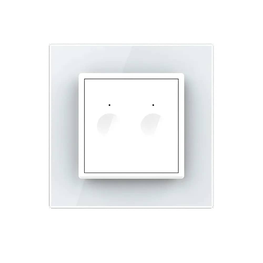 Livolo Zigbee EC 2 Gang Touch Light Switch with Glass Frame