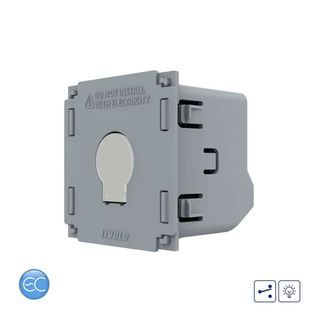 Livolo Touch Dimmer 2-Way / Intermediate Light Switch Module – Zigbee EC Protocol (C7-VL-FC1SD1Z2-2G)