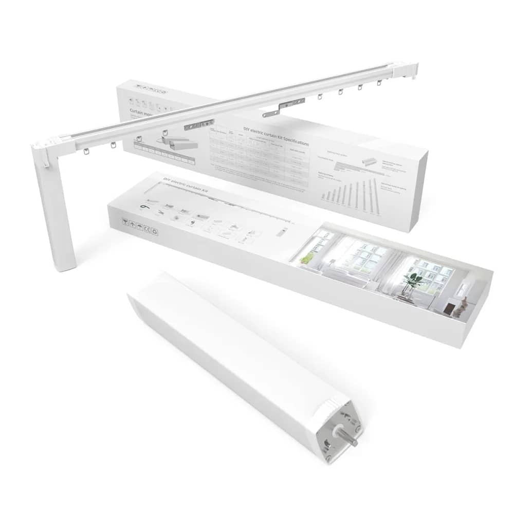 Luxion 2.2 m Motorised Curtain Track Kit – Wi-Fi, Remote Control & App Control