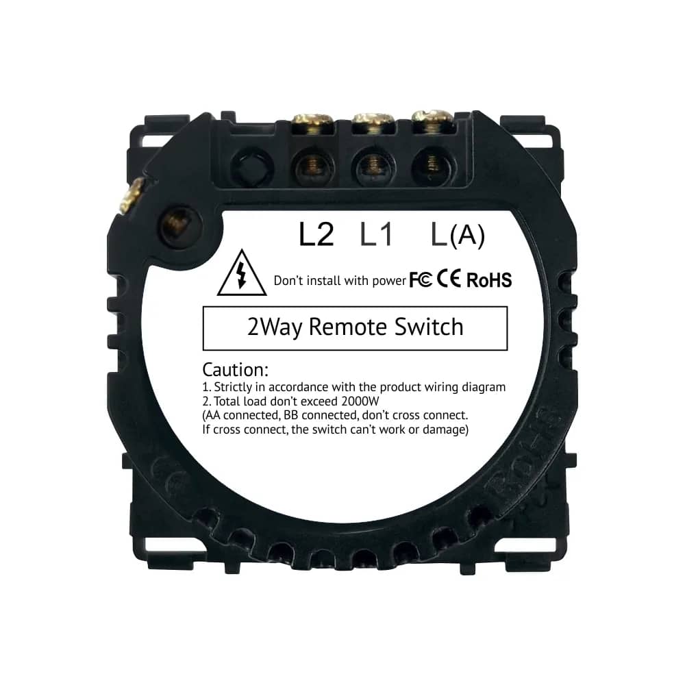 Luxion 2 Gang 2-Way Touch Light Switch Module with RF433 – LX-MT-R202 — image 4
