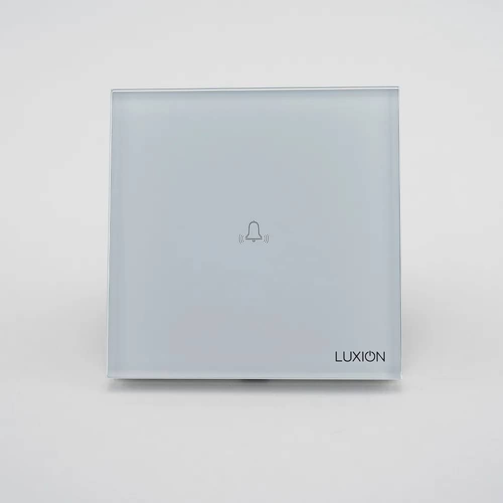 Luxion Glass Touch Doorbell Button with Momentary Return – Dimensions