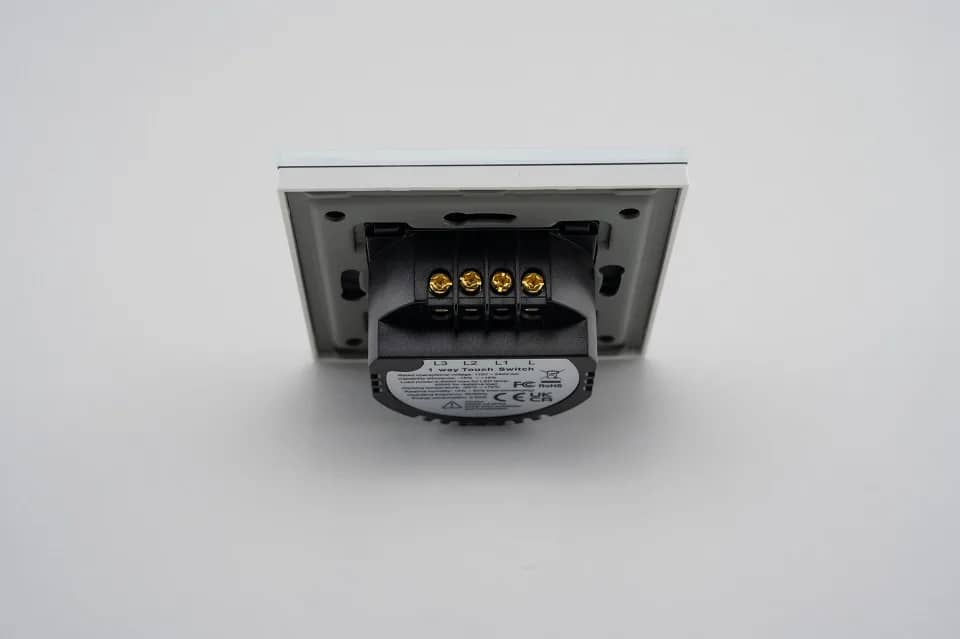 Luxion Glass Touch Light Switch – 3 Gang, 500W – Wiring Diagram