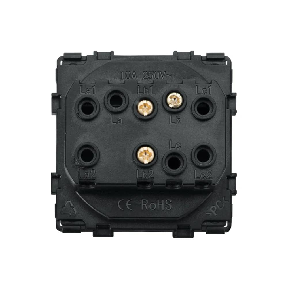Luxion Mechanical 1 Gang 2-Way (Staircase) Light Switch Module – Dimensions