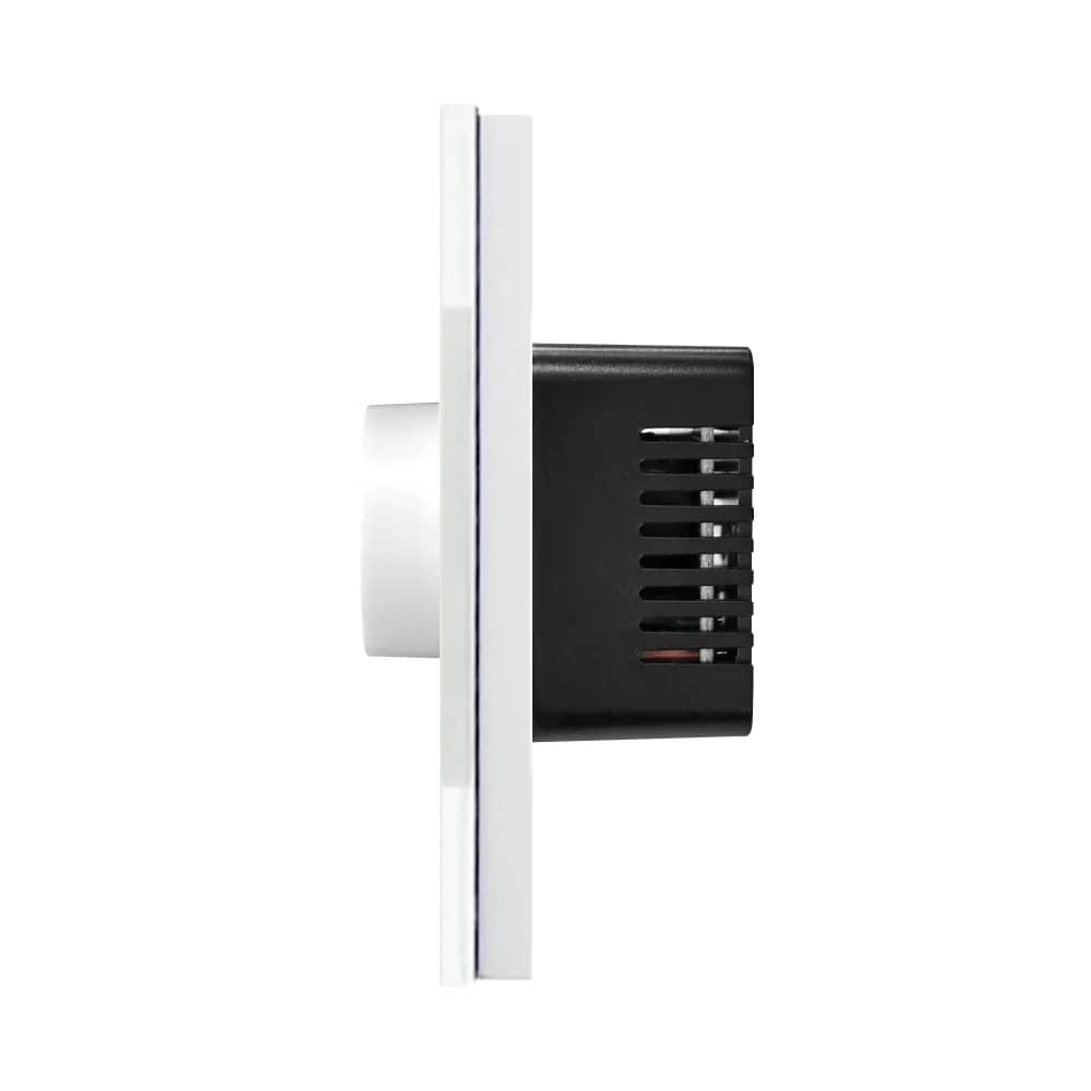 Luxion Mechanical Dimmer Switch with Glass Frame – Adjustable Light Intensity