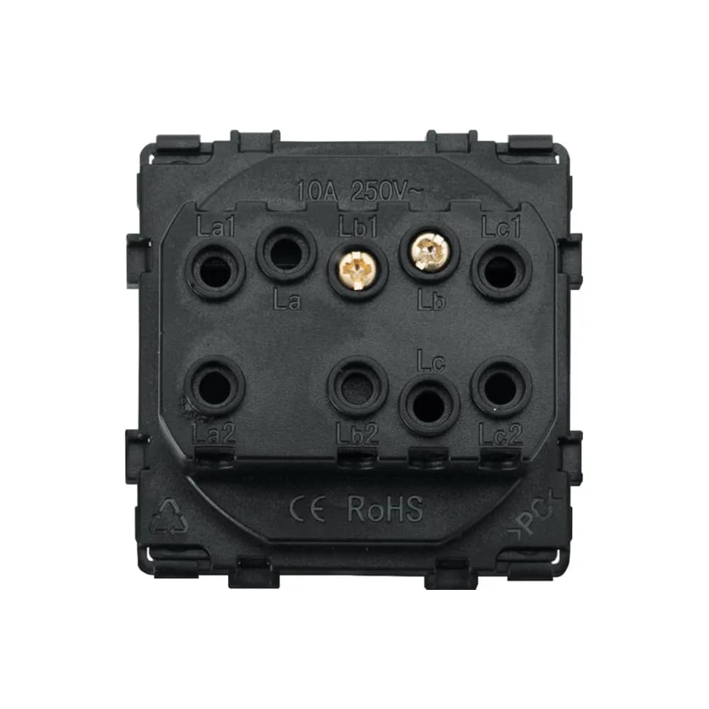 Luxion Mechanical Light Switch Module – 1 Gang – Dimensions