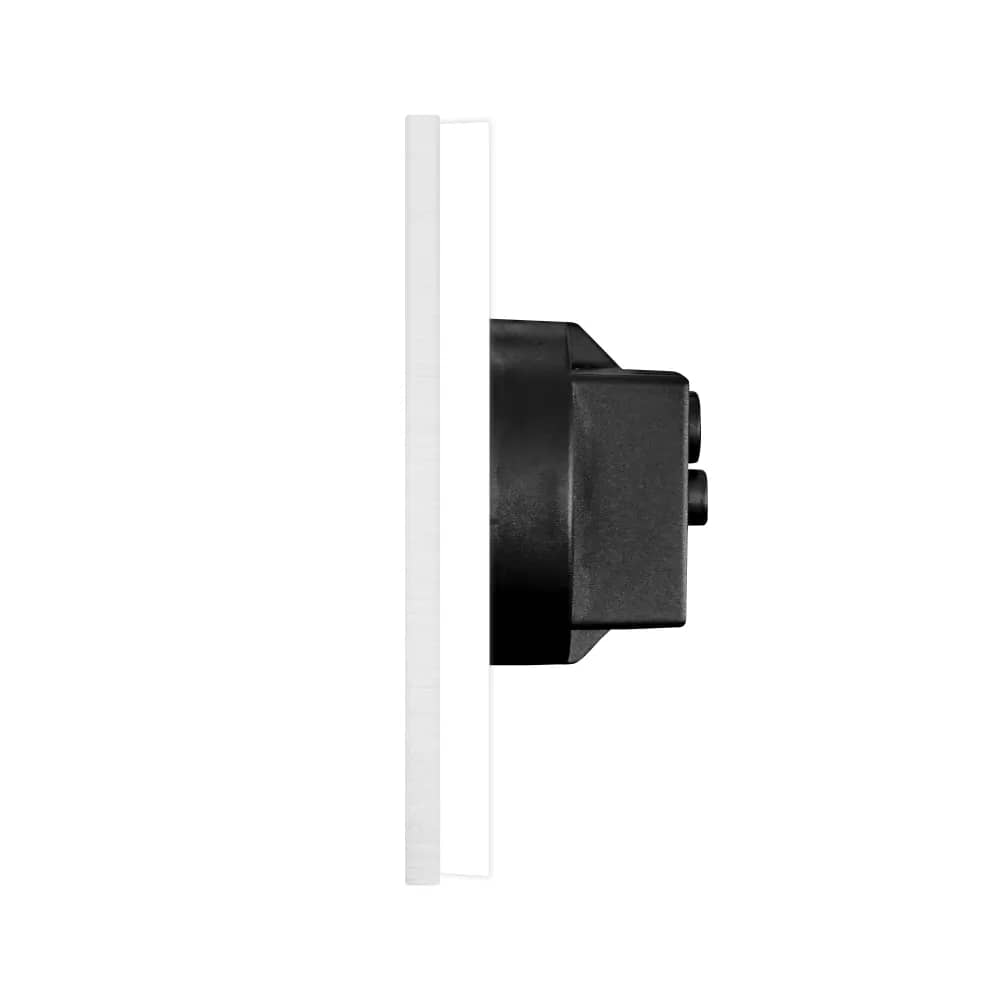 Luxion Quadruple Wall Socket with Aluminium Frame – Structure