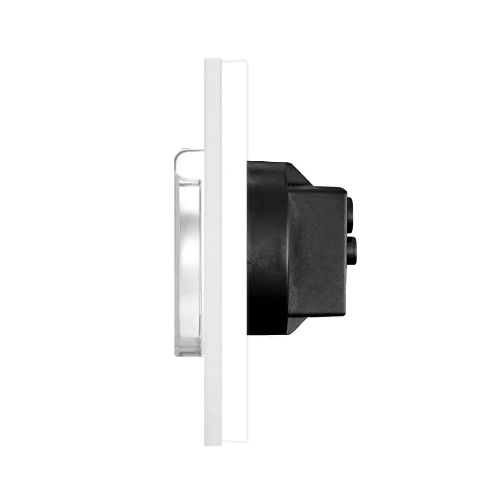 Luxion Single Socket with Protective Cover and Aluminium Frame – Structure