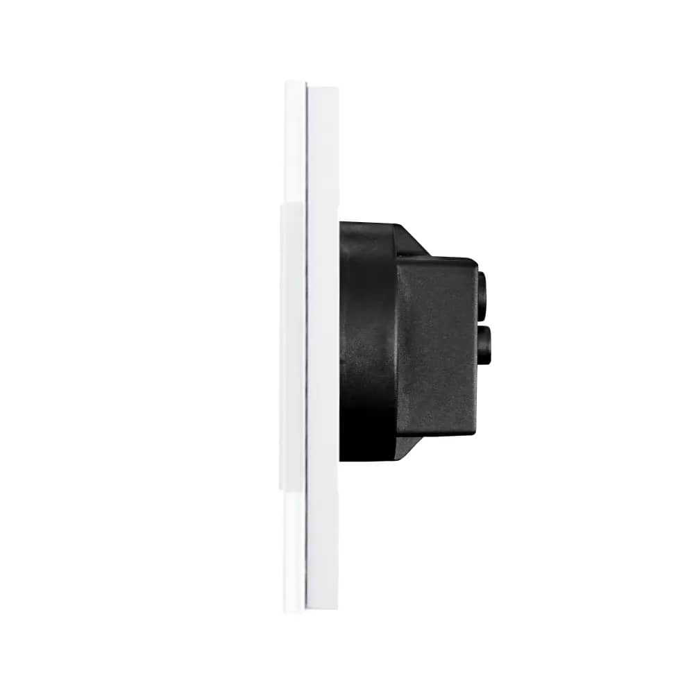 Luxion Single Wall Socket with Glass Frame – Structure