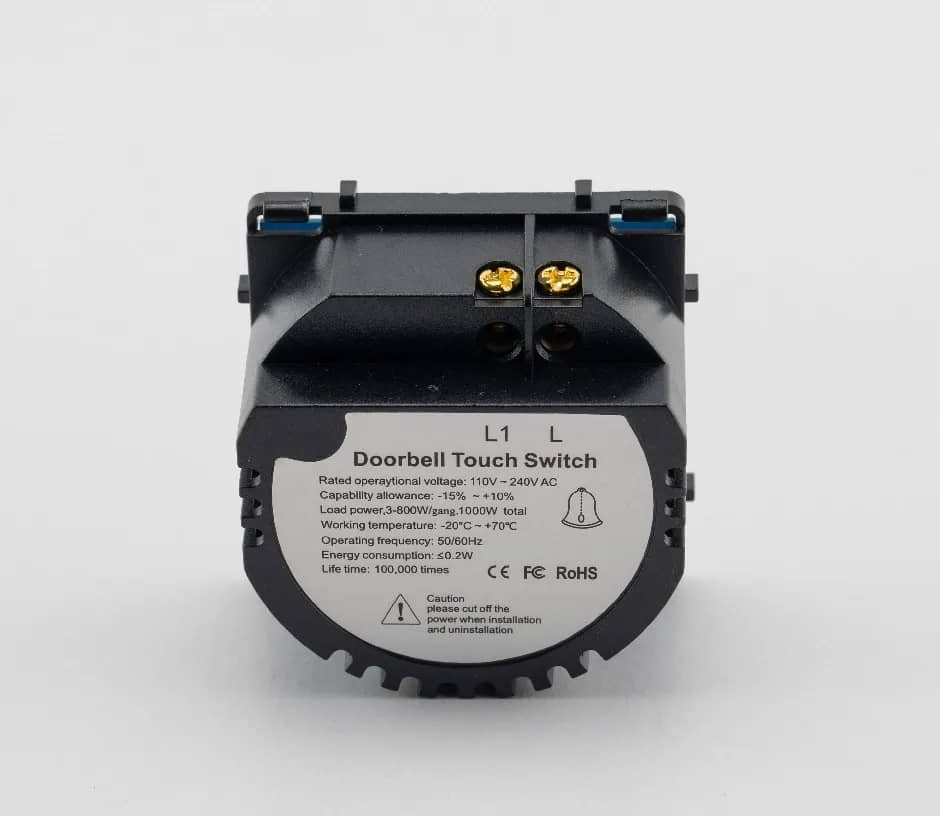 Luxion Touch Doorbell Push Button Module (Momentary) – LX-MT-B101 – What's Not Included