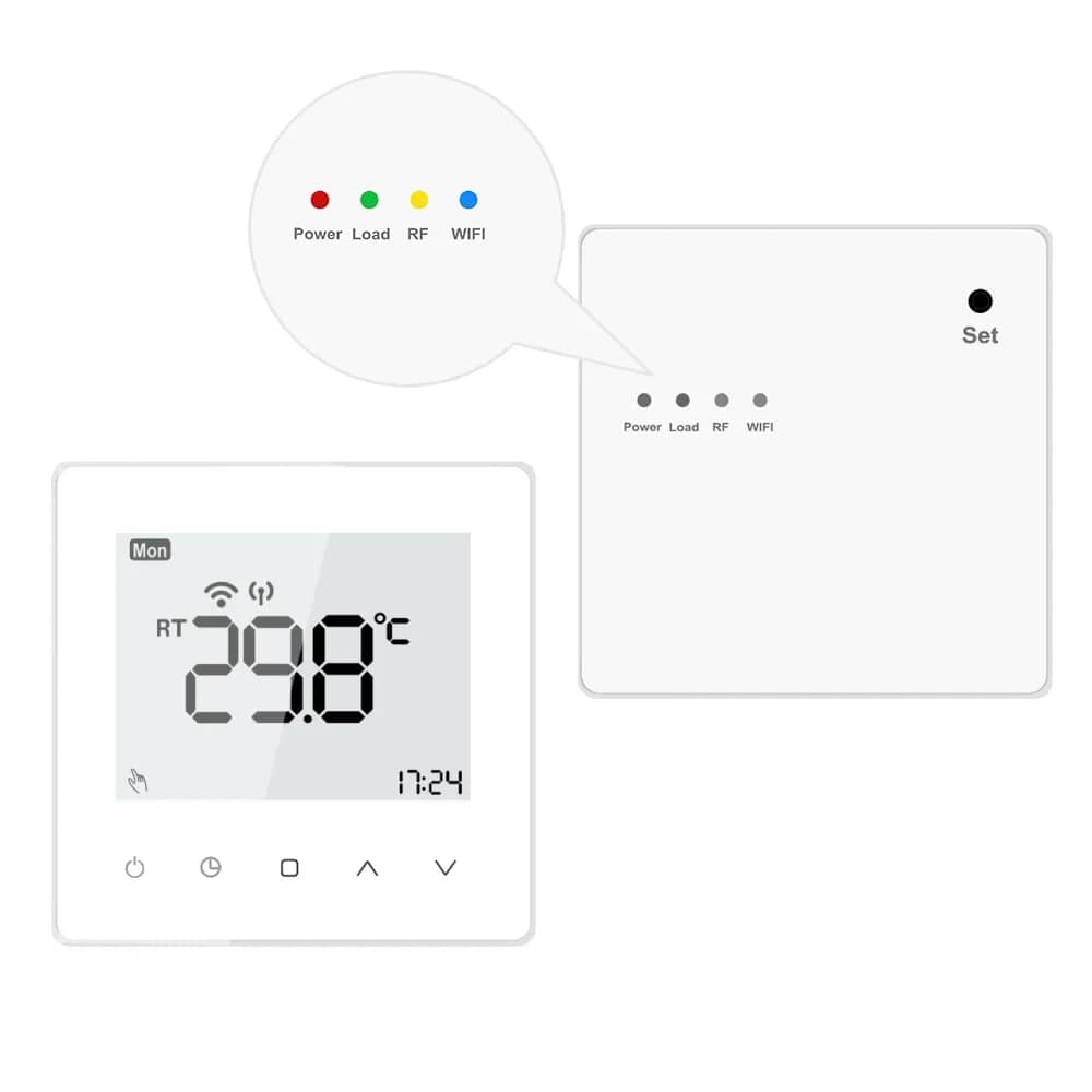 Luxion TP608RFW Wi-Fi Smart Thermostat with Receiver for Gas or Electric Boilers – Scheduling & App Control — image 7