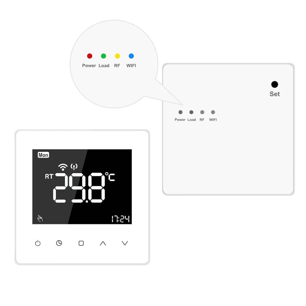 Luxion TP618RFW Wi-Fi Smart Thermostat with Receiver for Gas or Electric Boilers – Scheduling & App Control — image 7