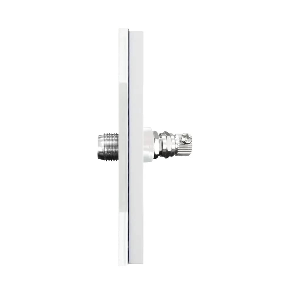 Luxion TV Satellite Socket with Glass Frame – Does Not Discolour
