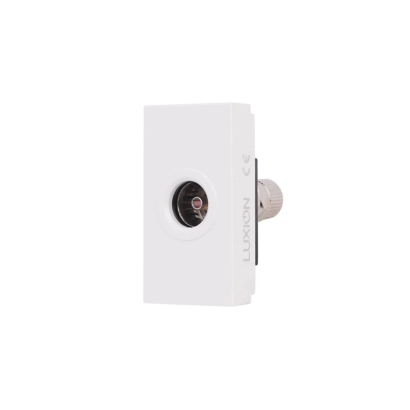 Luxion TV Socket Module 1M – Italian Standard