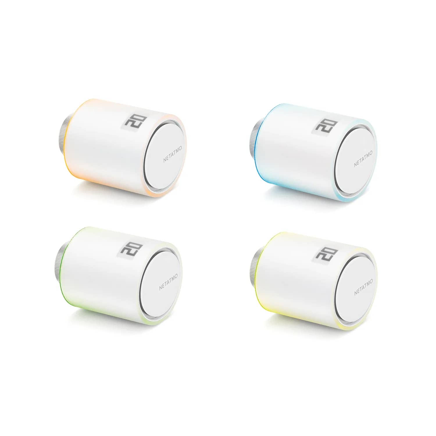 Netatmo Smart Radiator Valve Head – Wi-Fi, App Control, Scheduling, 4 Interchangeable Colours — image 3