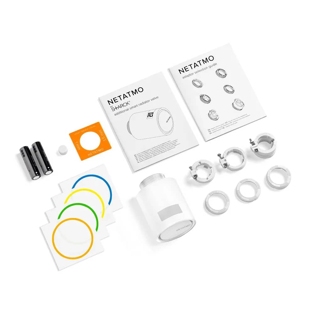 Netatmo Smart Radiator Valve Head – Wi-Fi, App Control, Scheduling, 4 Interchangeable Colours — image 7