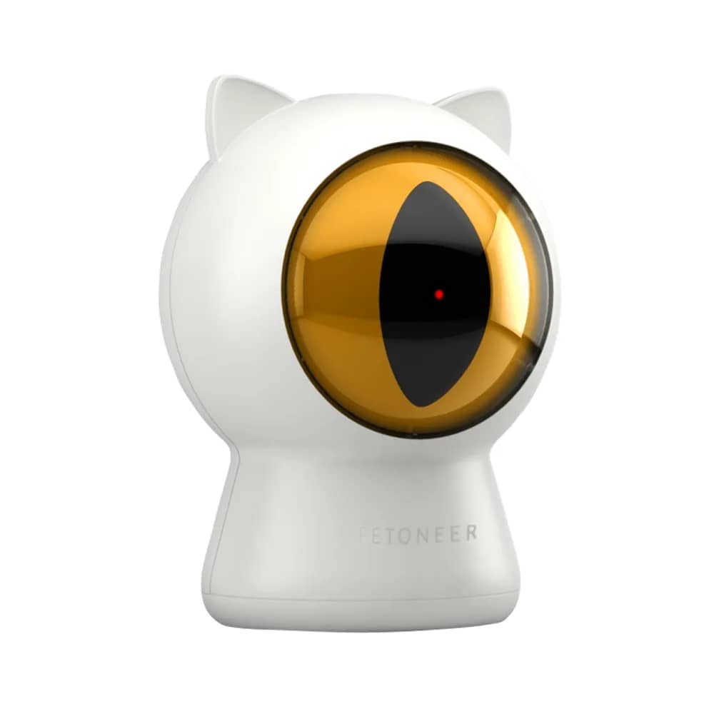 Petoneer Smart Dot Interactive Cat Toy – App Control, Scheduling, USB Powered (PN-110015-01) – 3 Operating Modes for 3 Different Ranges