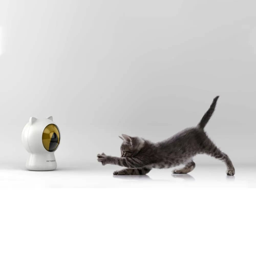 Petoneer Smart Dot Interactive Cat Toy – App Control, Scheduling, USB Powered (PN-110015-01) – Create Individual Programmes