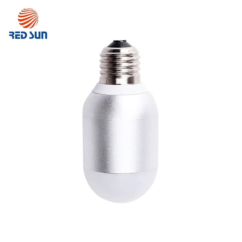 Red Sun Wi-Fi RGB Oval LED Smart Bulb with Mobile App Control – RS-P110-5W