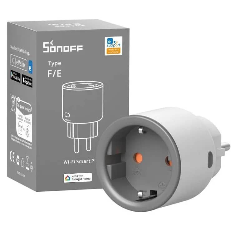 Sonoff S60TPF Smart Plug with Energy Monitoring, Wi-Fi, Scheduling and Remote Control