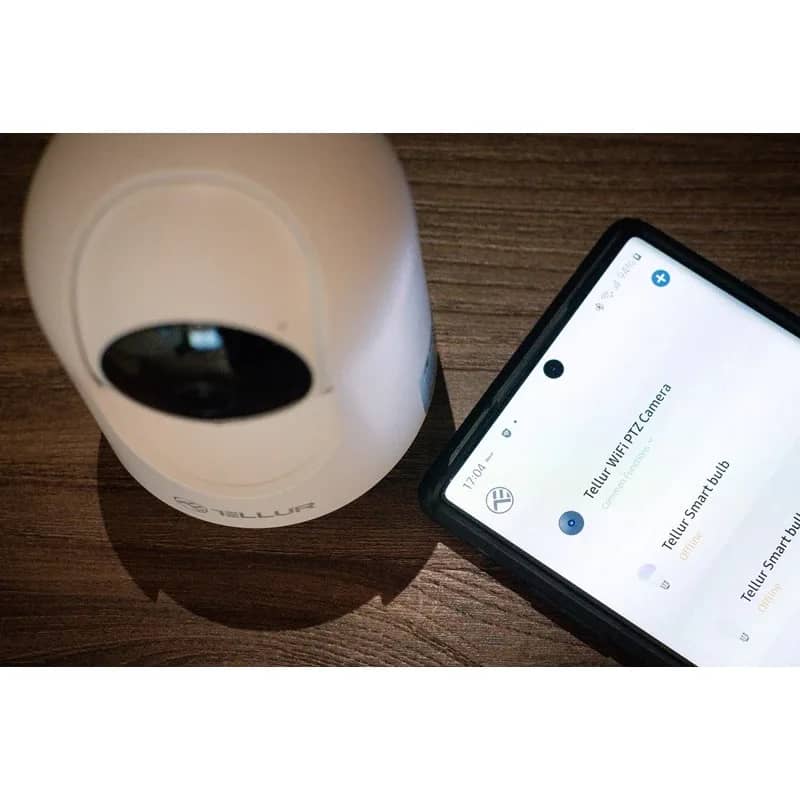 Tellur Smart Indoor Camera – 3MP, Ultra HD, Night Vision, PIR Sensor, PTZ — image 5