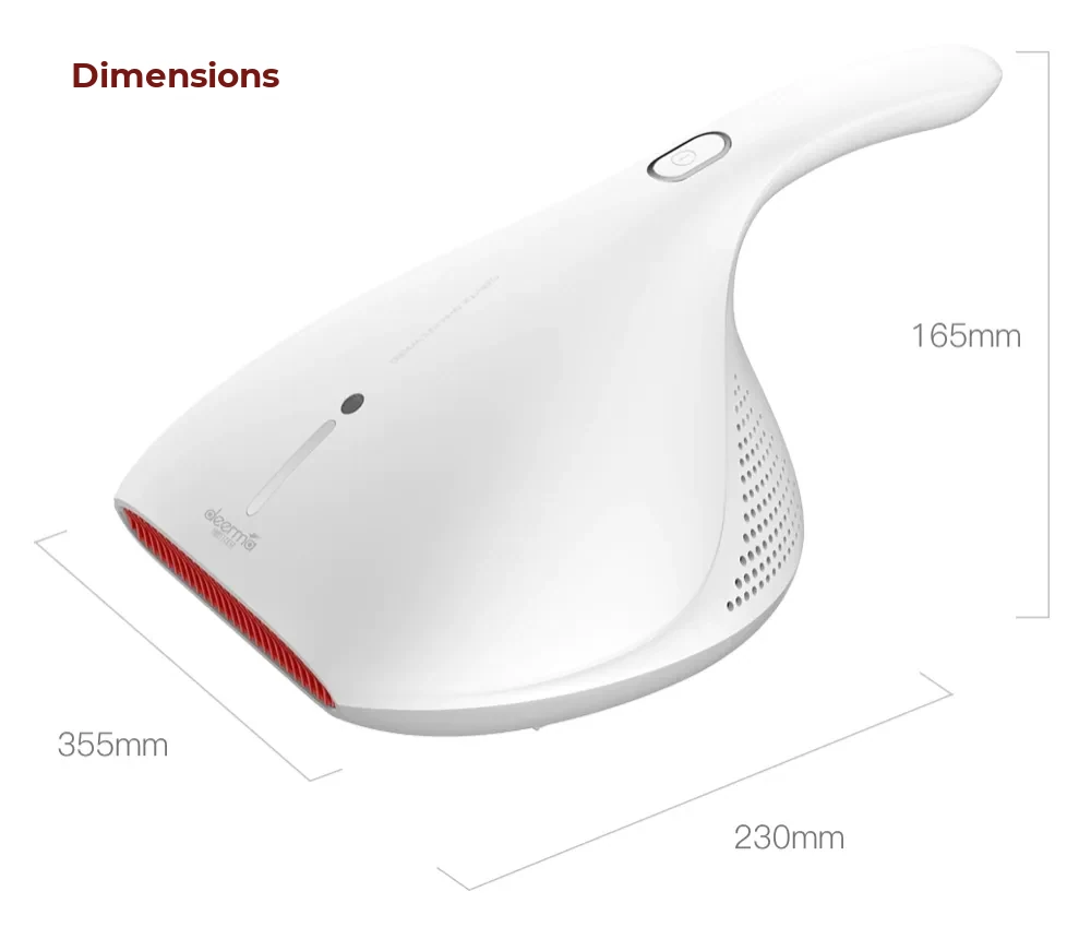 Deerma CM800 UV Vacuum Cleaner – 450 W, 2 L Capacity, HEPA Filter – detail 1